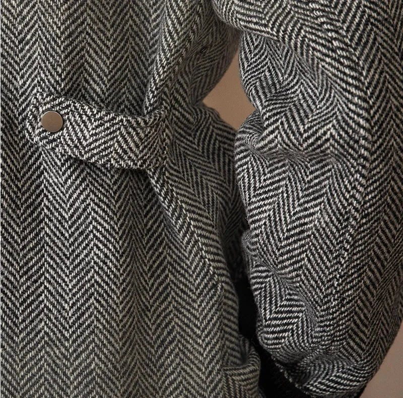 Wool heavy vintage coat - Antonios