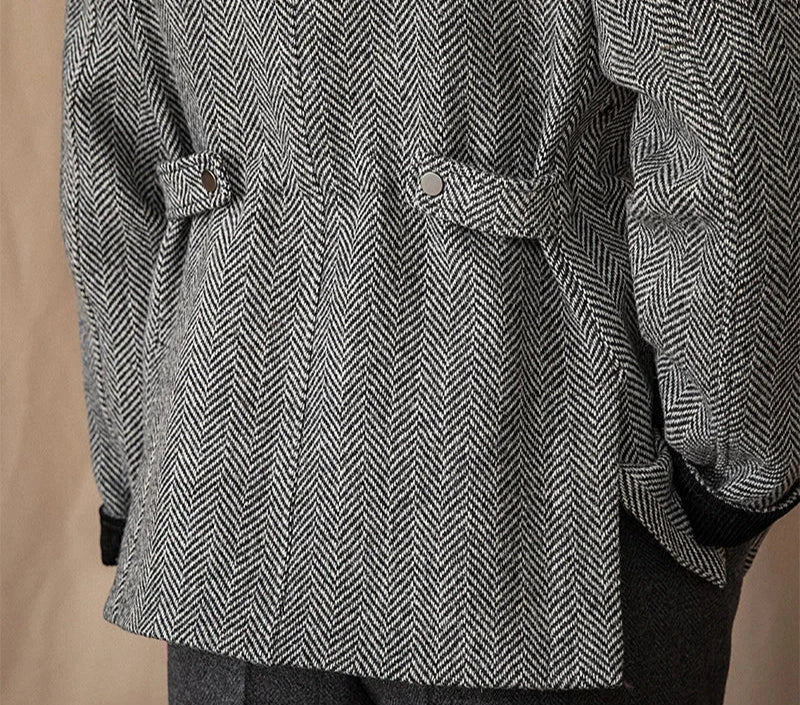 Wool heavy vintage coat - Antonios
