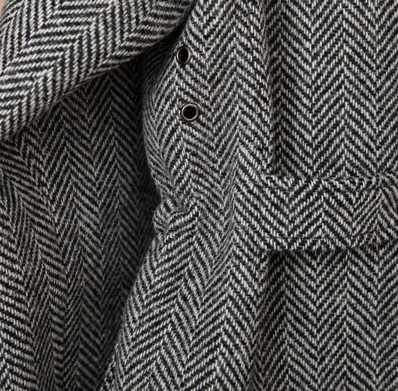 Wool heavy vintage coat - Antonios