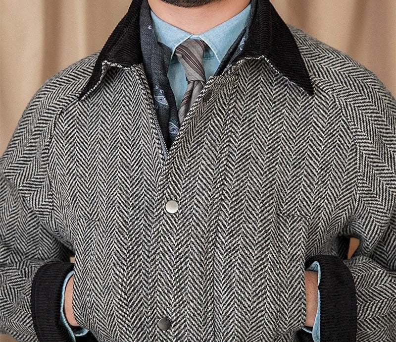 Wool heavy vintage coat - Antonios