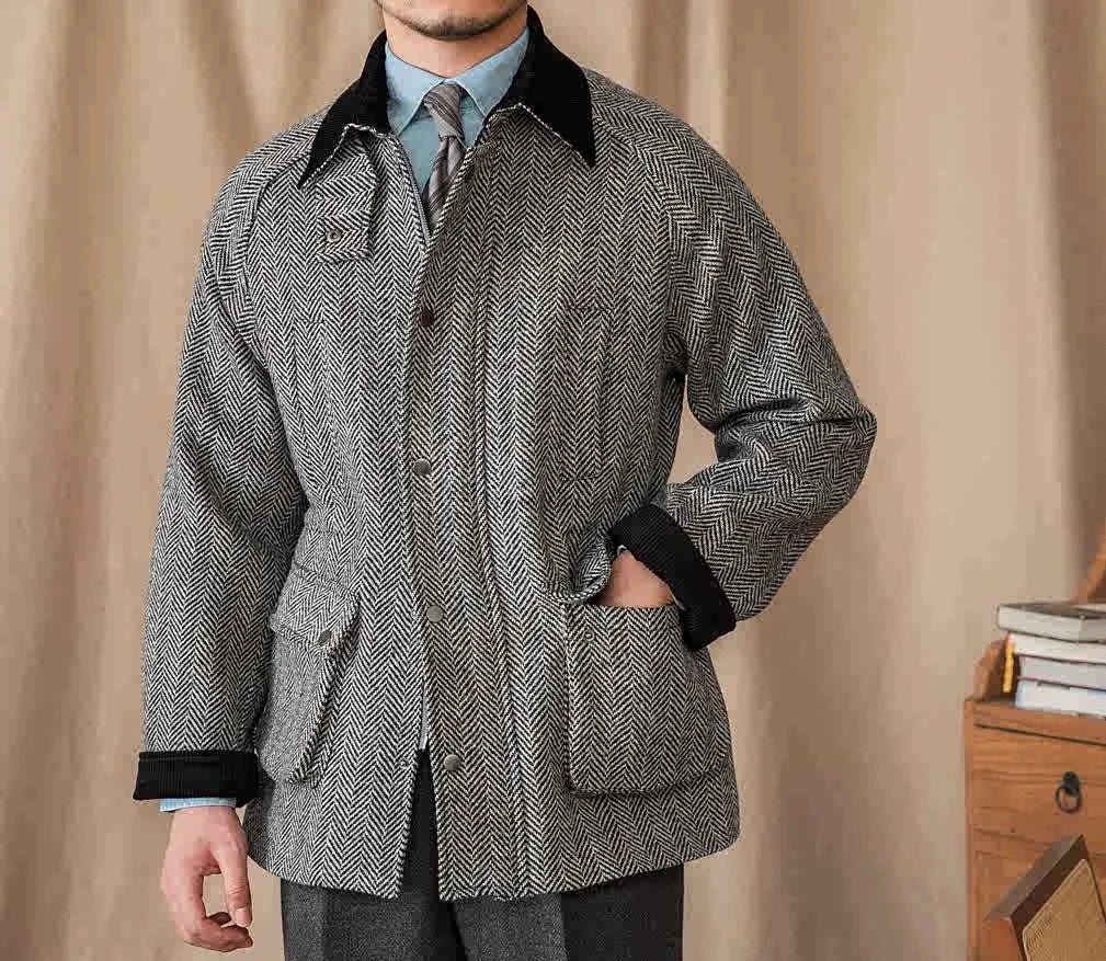 Wool heavy vintage coat - Antonios