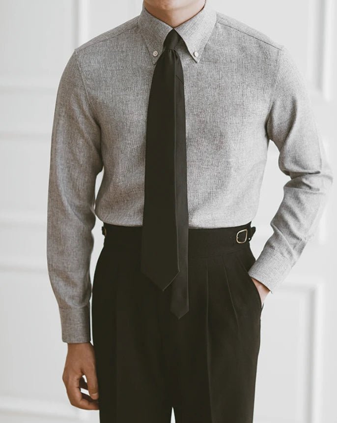 Wrinkle resistant business shirt designer fit - Antonios