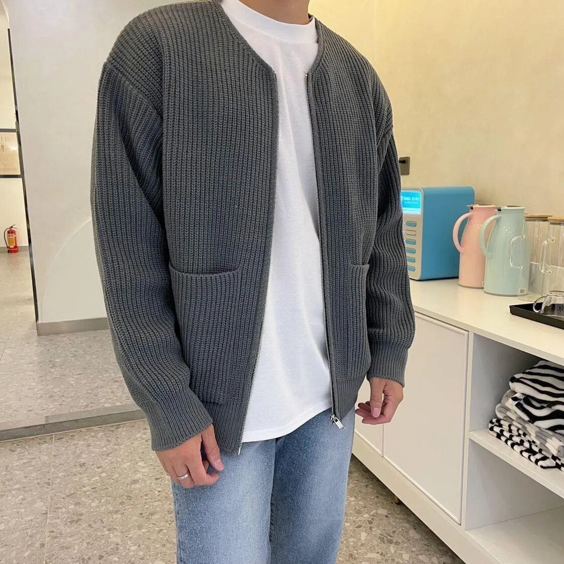 ZIP Cardigan - Antonios
