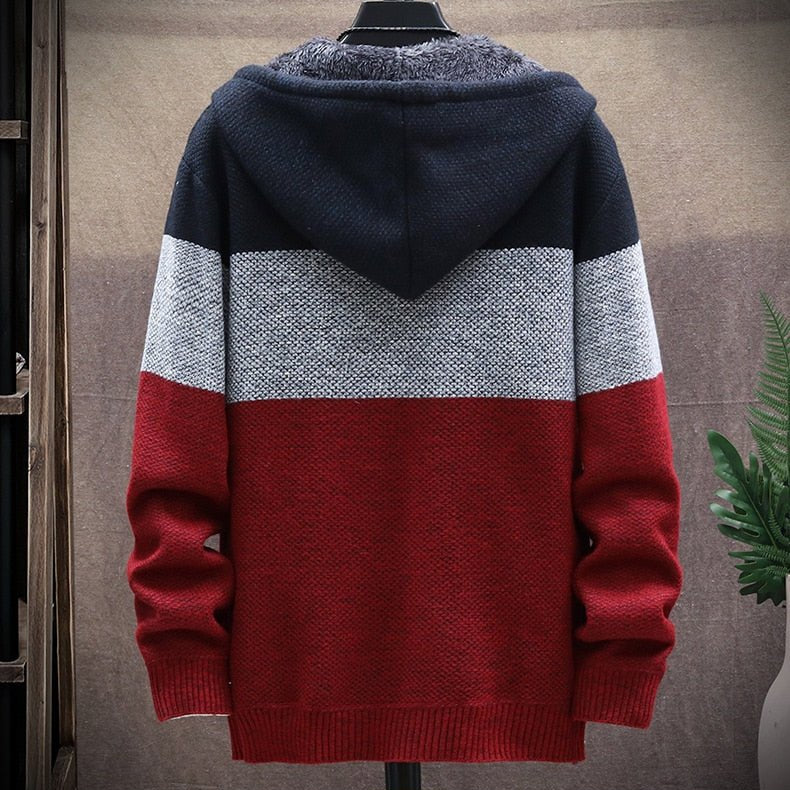 Antonios Autumn Hooded Patchwork Jacket - Antonios