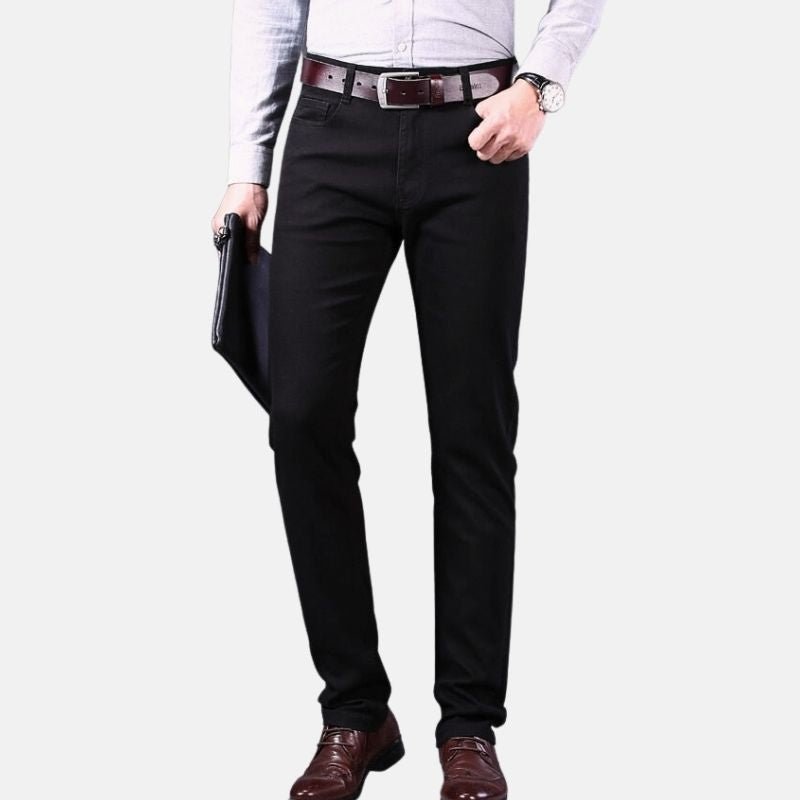 Antonios Business Casual Black Jeans - Antonios
