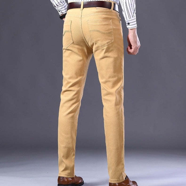 Antonios Business Casual White Jeans - Antonios