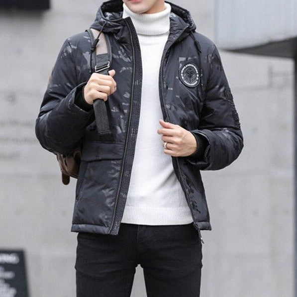 Antonios Camouflage Pattern Winter Jacket - Antonios