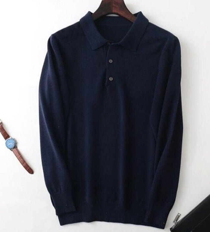 Antonios Cashmere Cotton Blend Casual Sweater Men - Antonios
