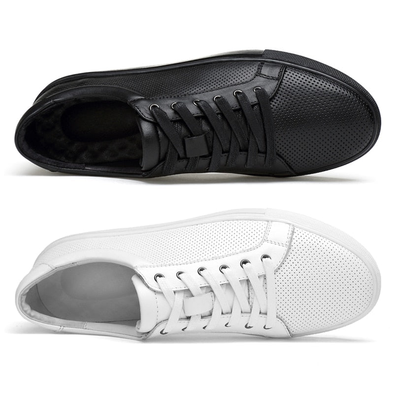 Antonios Casual Breathable Leather Sneakers - Antonios