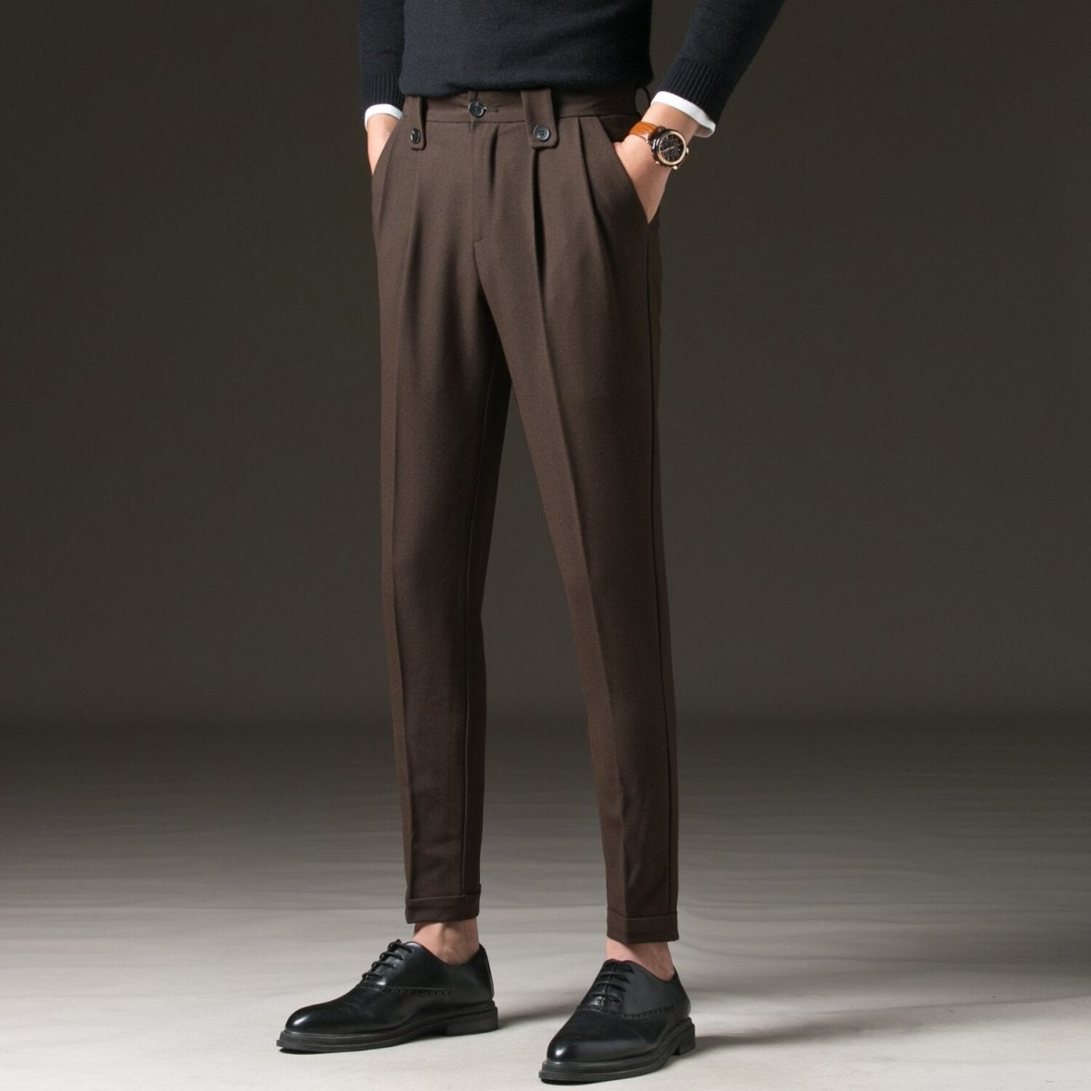 Antonios Casual Carrot - Fit Pants - Antonios