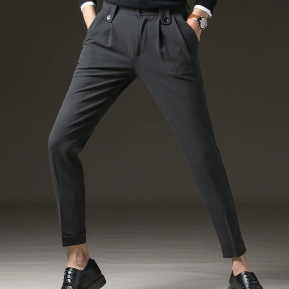 Antonios Casual Carrot-Fit Pants - Antonios