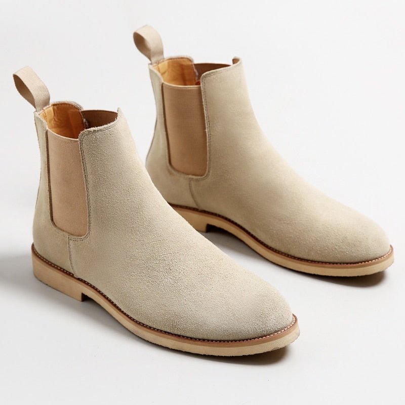 Antonios Casual Cow Leather Ankle Boots - Antonios