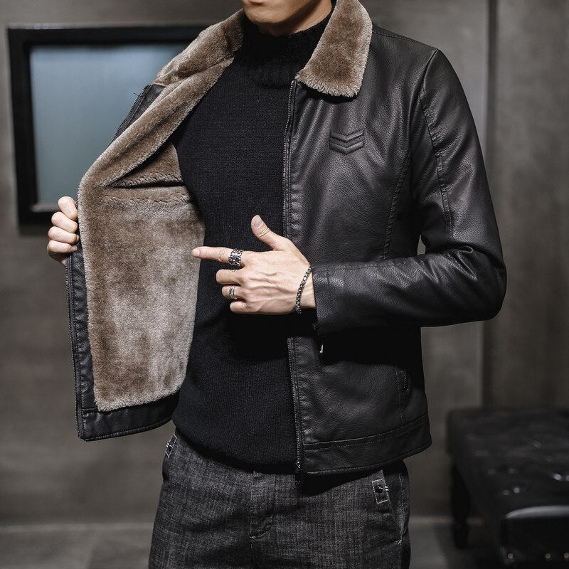 Antonios Combat Leather Jacket - Antonios