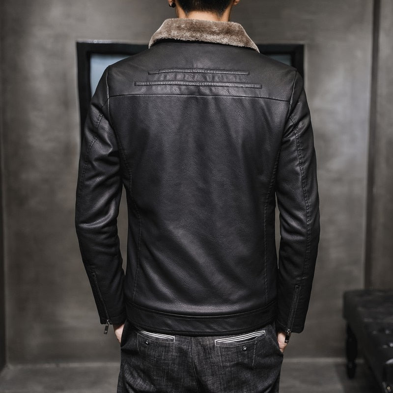 Antonios Combat Leather Jacket - Antonios