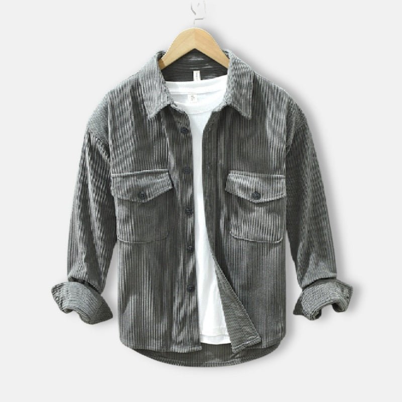 Antonios Corduroy Cotton Shirt Men - Antonios