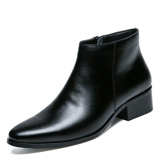 Antonios Italy Genuine Leather Boots Men - Antonios