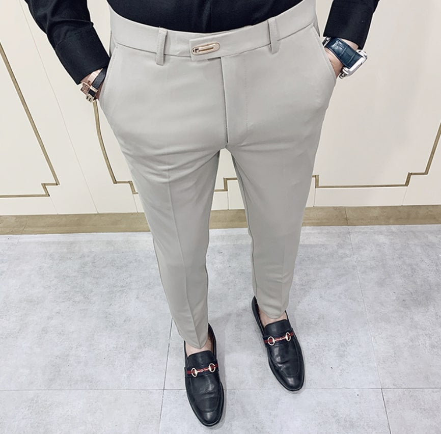 Antonios Khaki Casual Pants - Antonios
