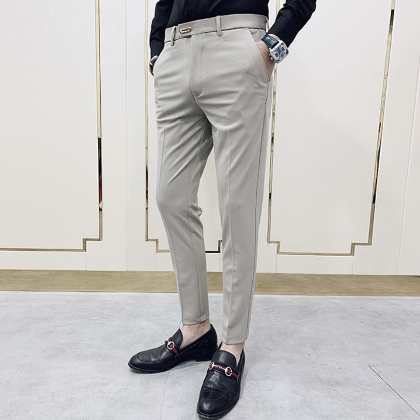 Antonios Khaki Casual Pants - Antonios