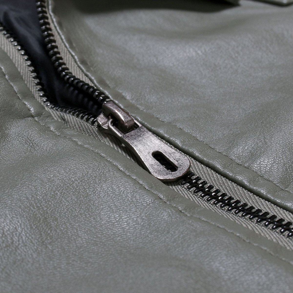 Antonios Loco Leather Slim Fit Jacket - Antonios