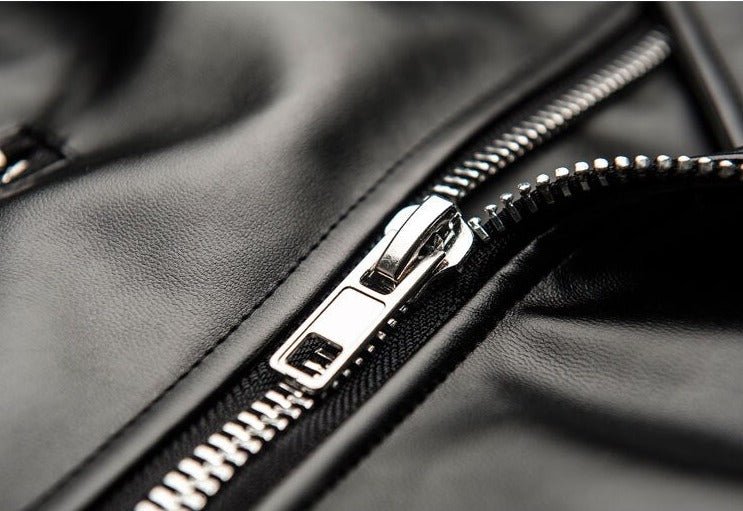 Antonios Motorcycle Leather Jacket - Antonios