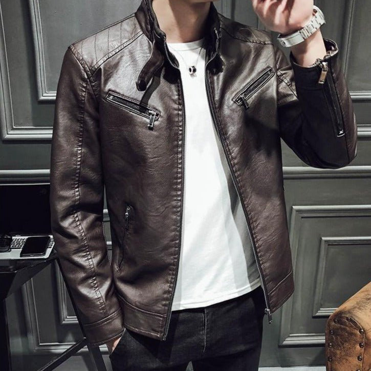 Antonios Randy Leather Jacket - Antonios