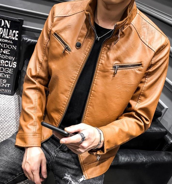 Antonios Randy Leather Jacket - Antonios