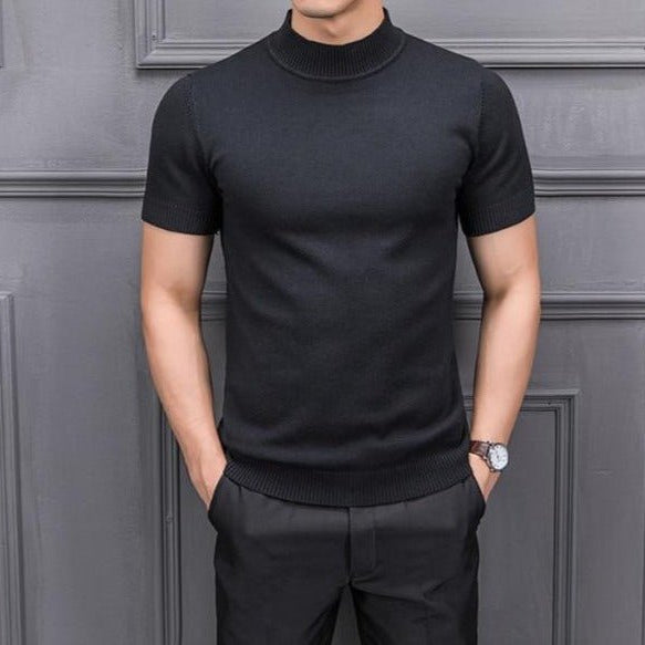 Antonios Semi-High Collar Sweater - Antonios