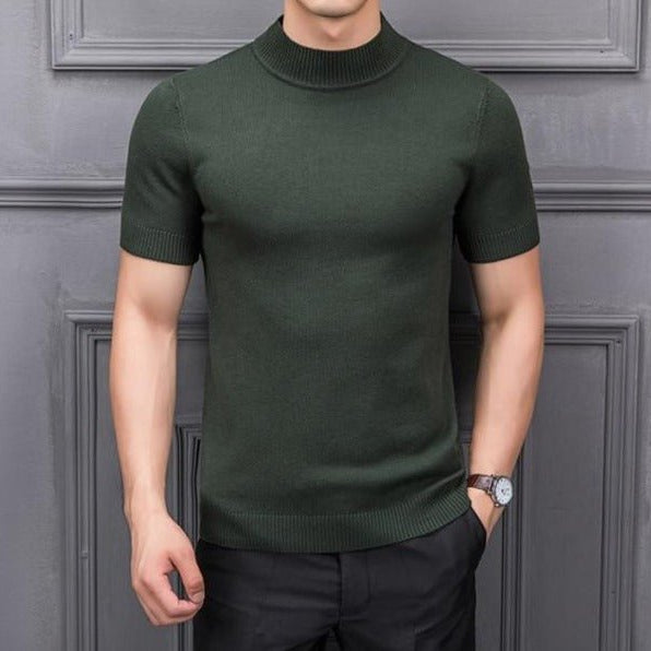 Antonios Semi-High Collar Sweater - Antonios