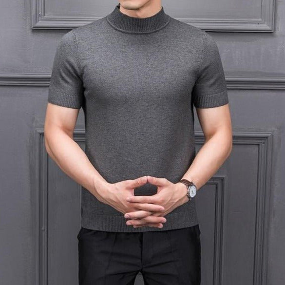 Antonios Semi-High Collar Sweater - Antonios