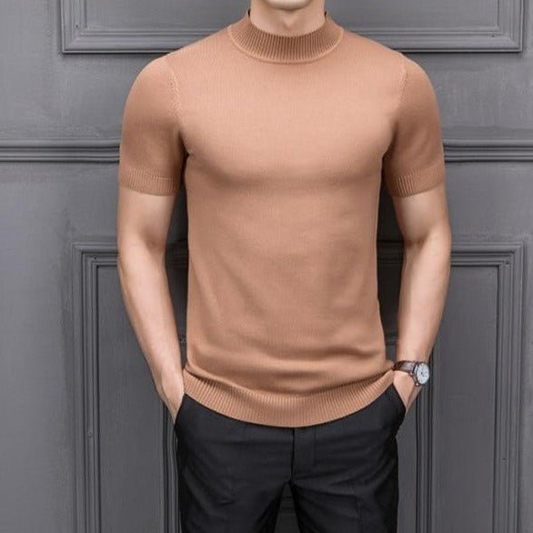 Antonios Semi-High Collar Sweater - Antonios