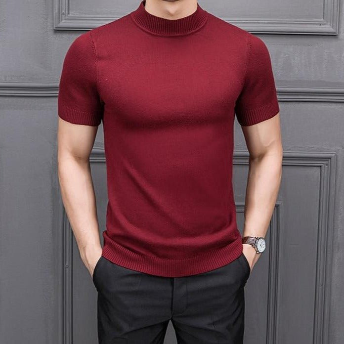 Antonios Semi-High Collar Sweater - Antonios