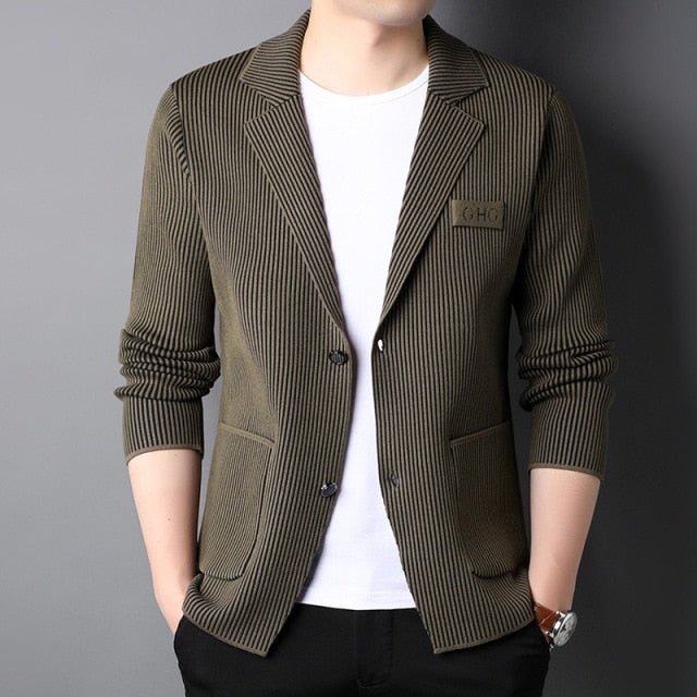 Antonios Smart Stripe Jacket - Antonios