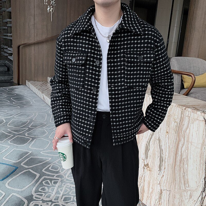 Antonios Spring Woolen Jacket - Antonios