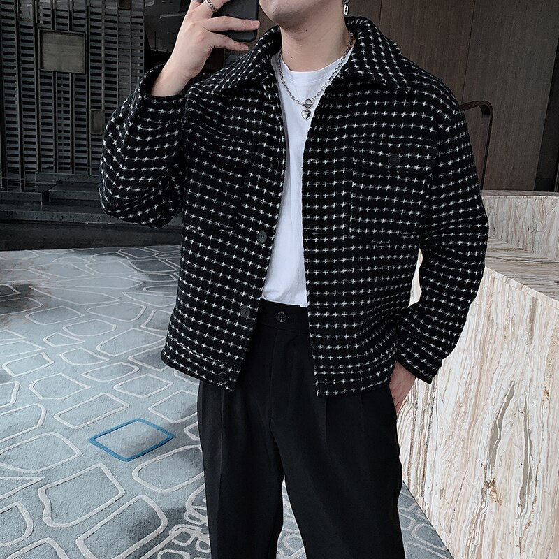 Antonios Spring Woolen Jacket - Antonios