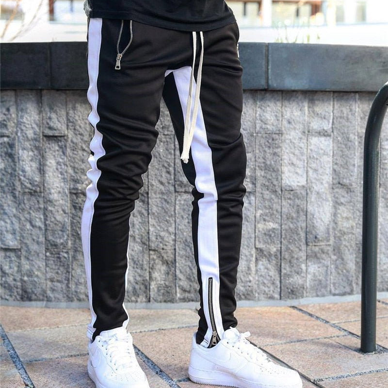 Antonios Striped Fit Joggers Men - Antonios