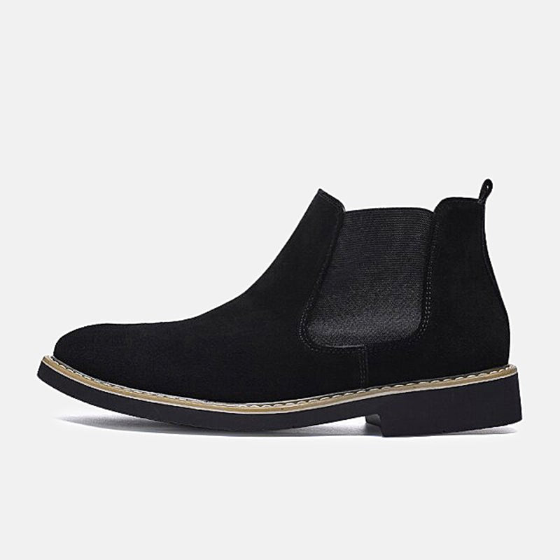 Antonios Suede Genuine Leather Boots Men - Antonios