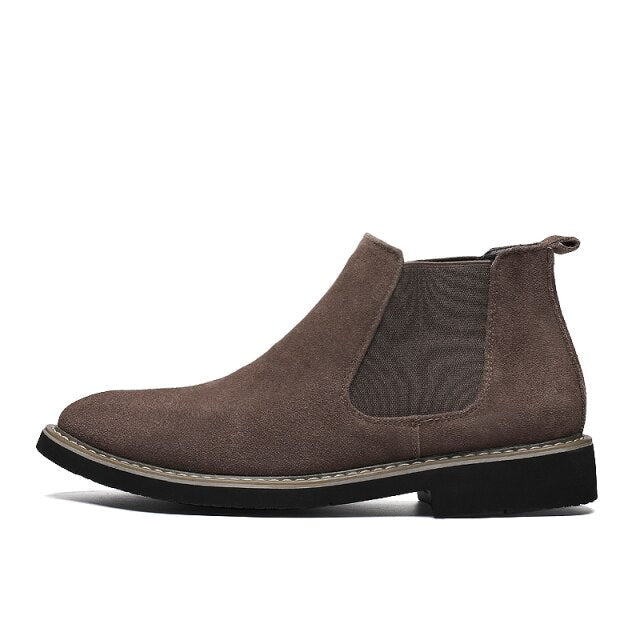 Antonios Suede Genuine Leather Boots Men - Antonios