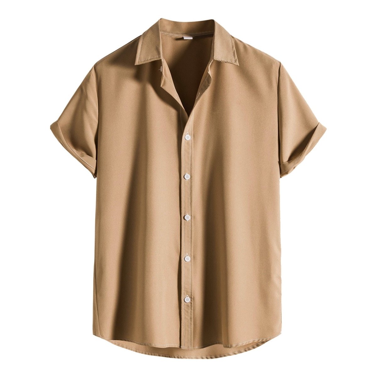 Antonios Summer Short Sleeve Solid Shirt - Antonios