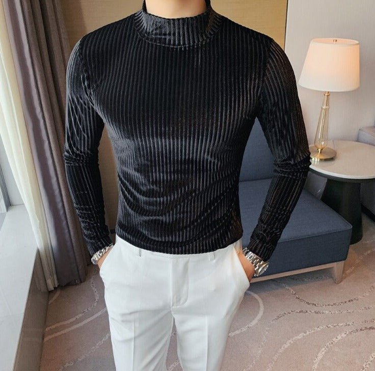 Antonios Velvet Winter Sweater - Antonios