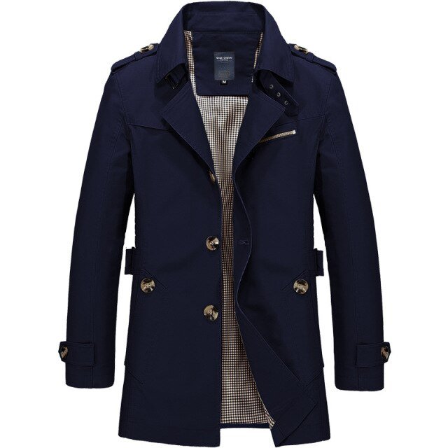 Antonios Vintage Long Coat Men - Antonios