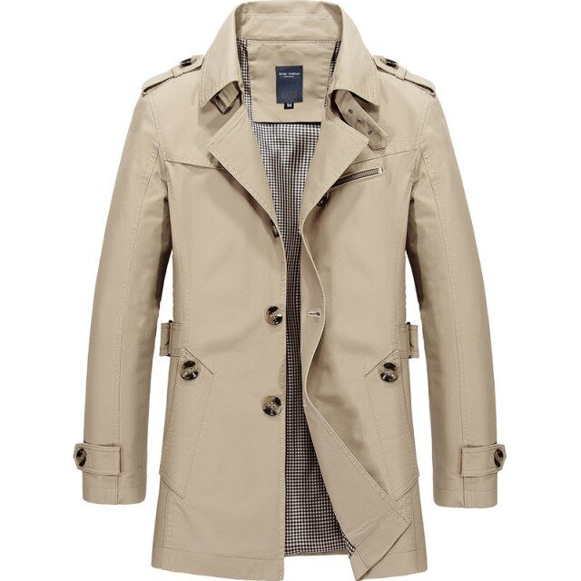 Antonios Vintage Long Coat Men - Antonios