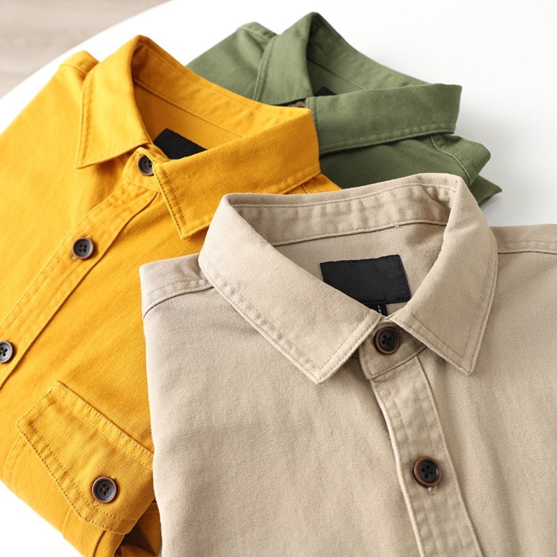Antonios Vintage Premium Italy Cotton Shirt - Antonios