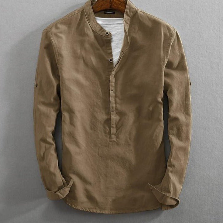 AntoniosClothing Casual Long - Sleeve Shirt for men - Antonios