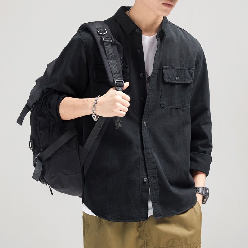 AntoniosClothing Cotton Long Sleeve Shirt - Antonios