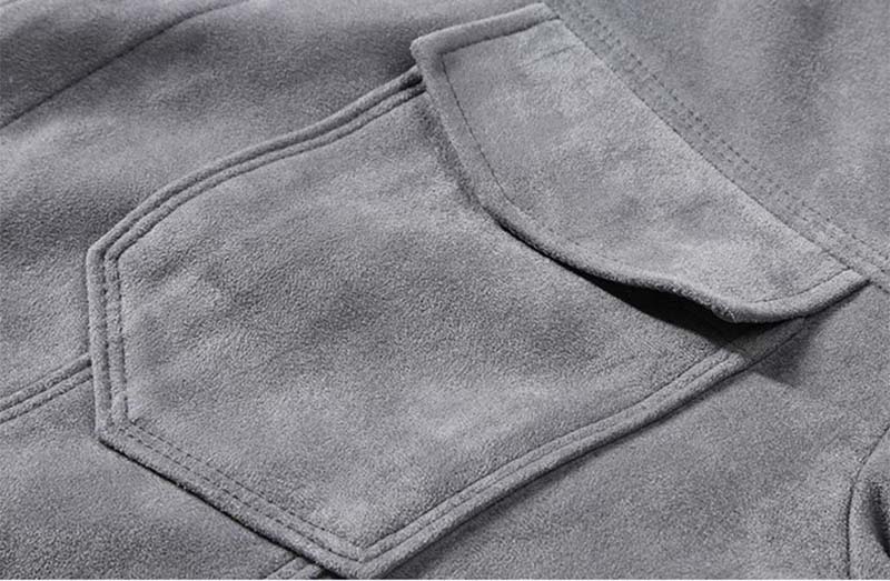 AntoniosClothing Suede Leather Jacket - Antonios