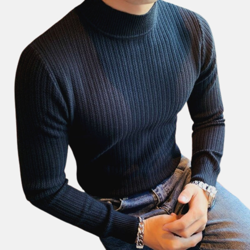 Antonios Skir Men Sweater, 100% cotton, striped pattern, available in multiple colors, casual or elegant style.