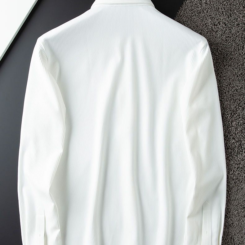 Business Casual Long - Sleeve Shirt with Turn - Down Collar - Antonios