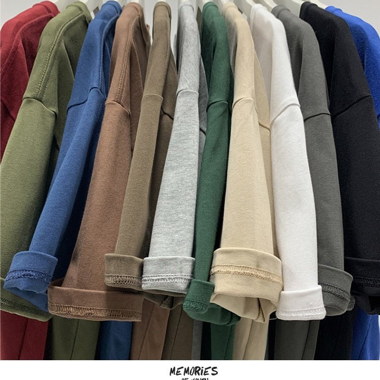 Casual Oversized Heavy Cotton t-shirt - Antonios