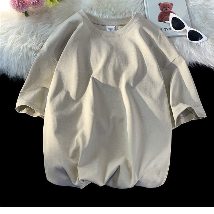 Casual Oversized Heavy Cotton t-shirt - Antonios