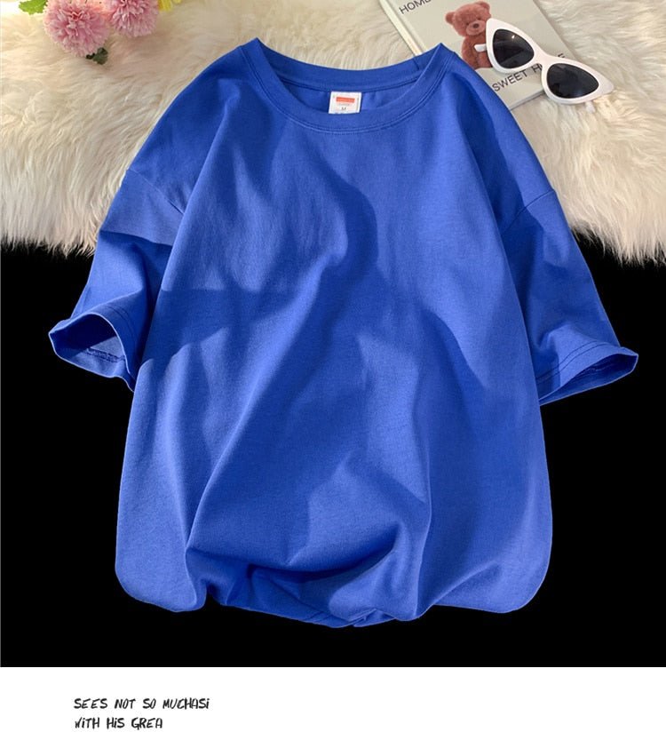 Casual Oversized Heavy Cotton t-shirt - Antonios